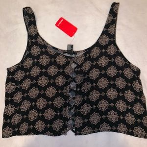 (Forever 21) crop top